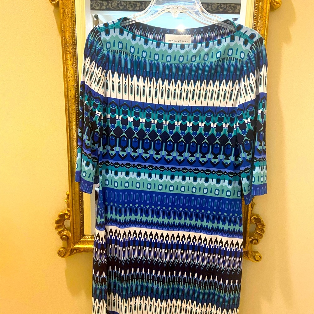 Donna Morgan Tunic Dress Size 6 Excellent